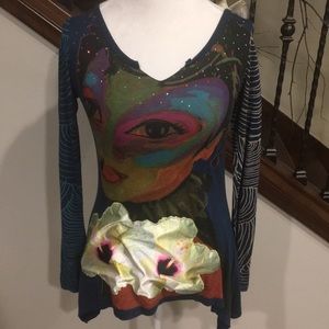 Desigual inspired by Cirque Du Soleil top