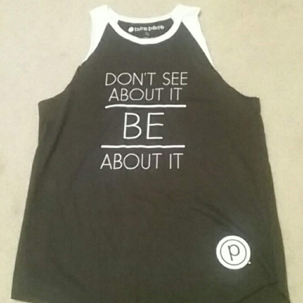 Pure Barre work out tank
