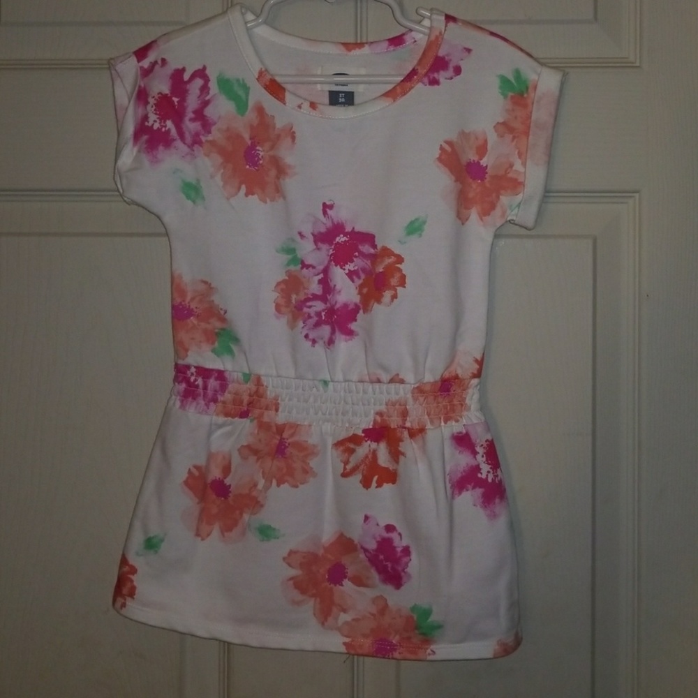 OLD NAVY TODDLER FLORAL DRESS SIZE 3T