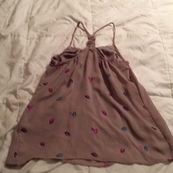 Leafy Grey blouse - Picture 2 of 2