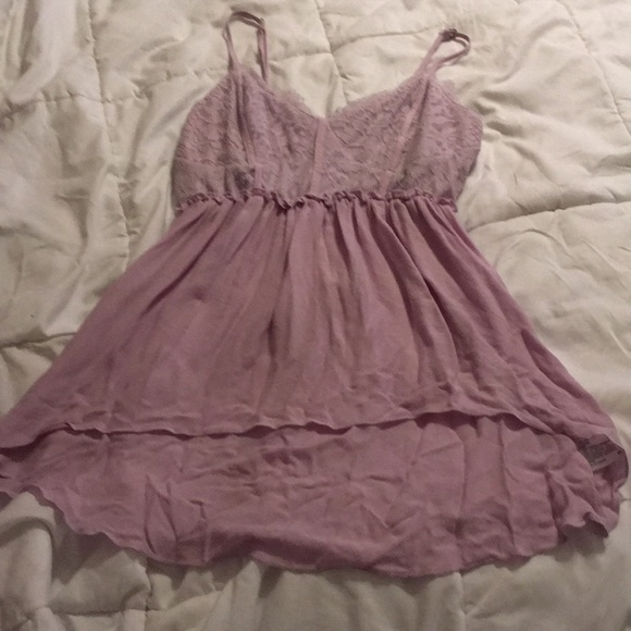 Purple lace corset top - Picture 2 of 3