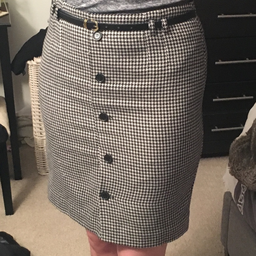 Checkered Skirt