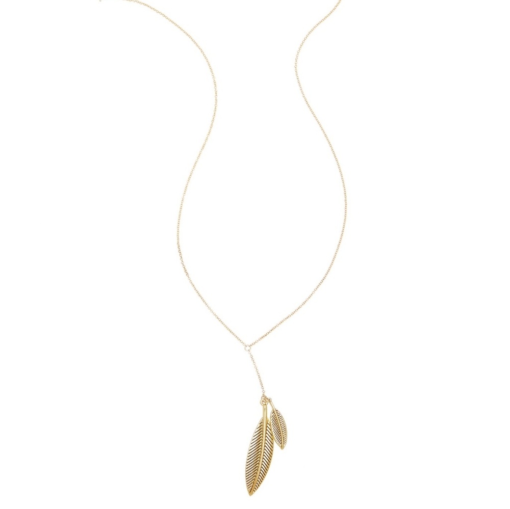 House of Harlow 1960 Leaf Necklace