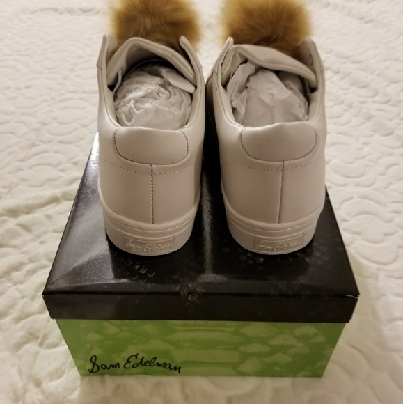 Sam Edelman Leya Faux Fur Sneaker - Picture 3 of 6