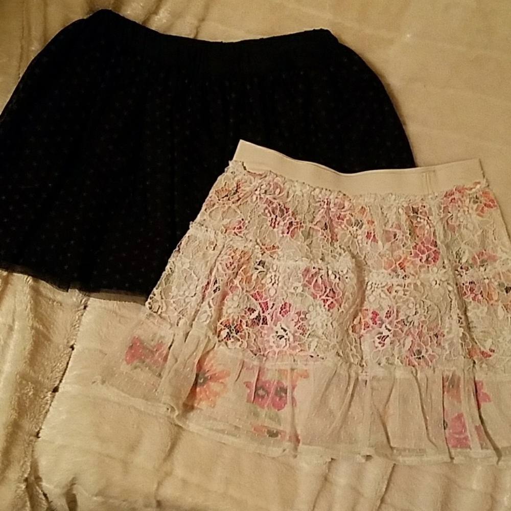 Pair of beautiful party skirts