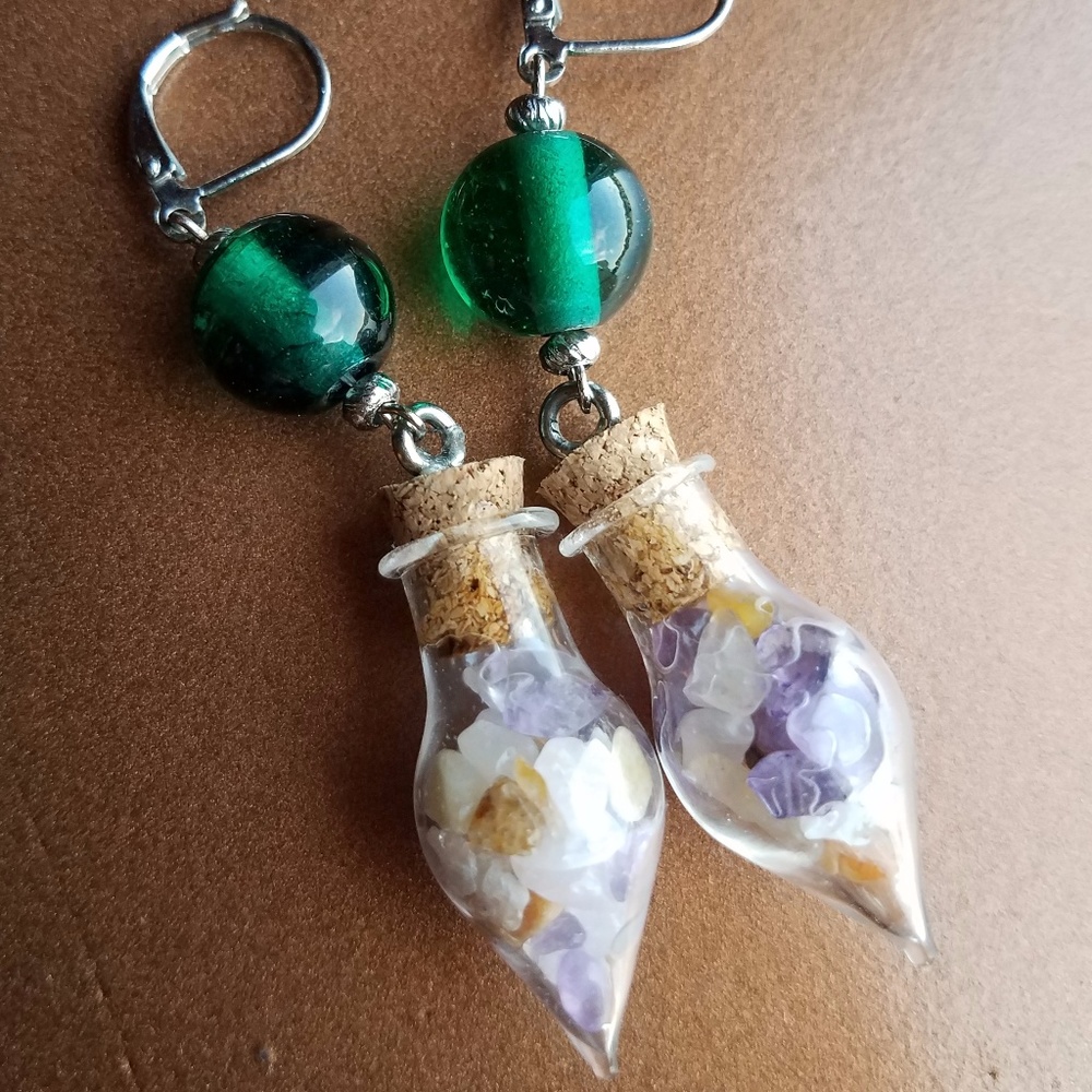Purple Potion Earrings