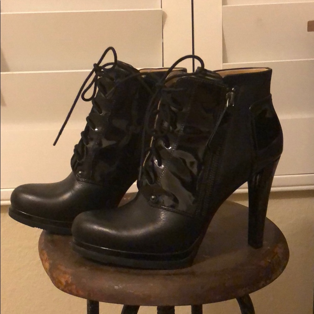Neiman Marcus Rocker Booties - Picture 4 of 8