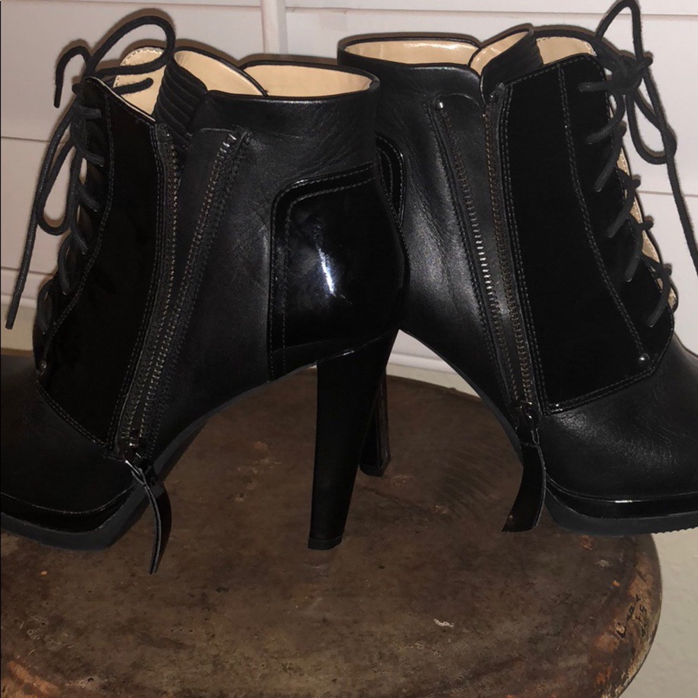 Neiman Marcus Rocker Booties - Picture 6 of 8