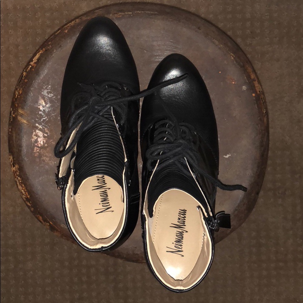 Neiman Marcus Rocker Booties - Picture 3 of 8