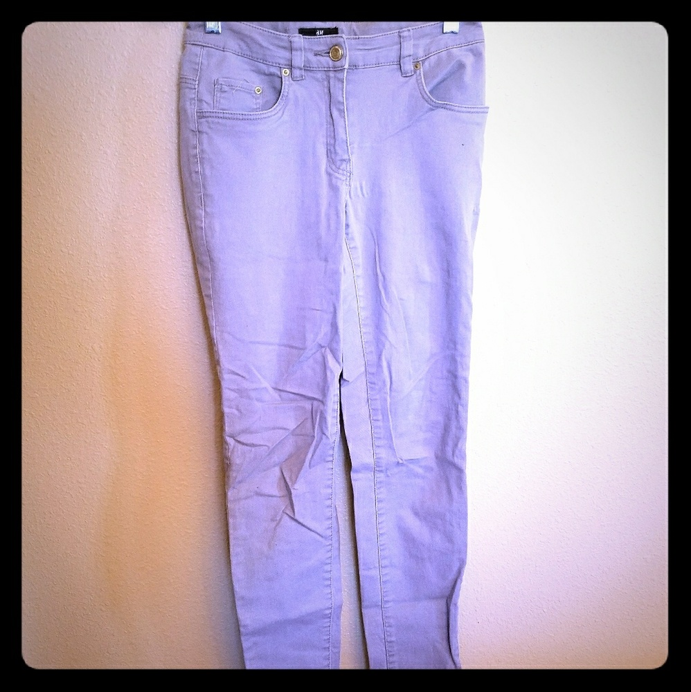 Grey jeans
