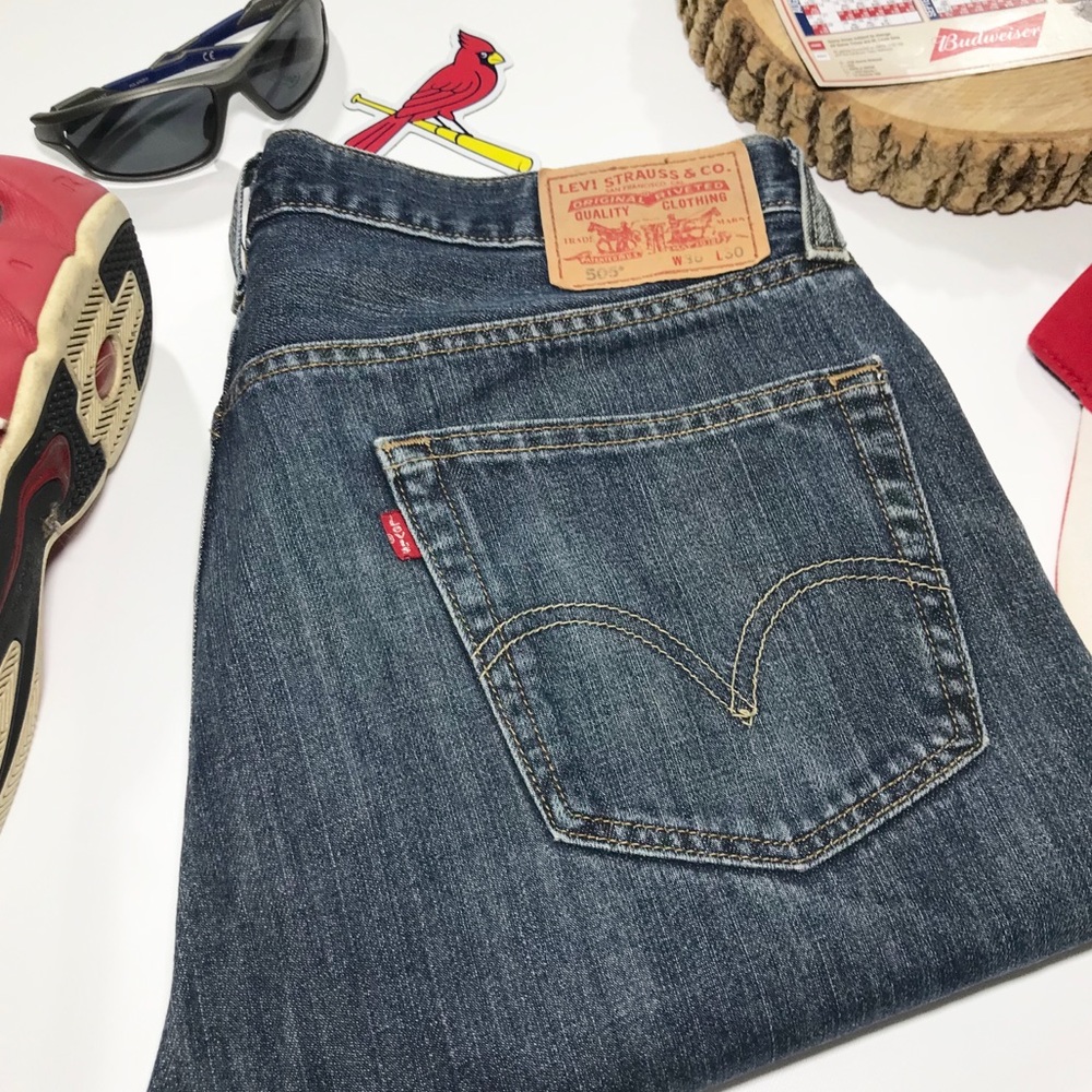 Celebrity Style Regular Fit Levi Denim Jeans