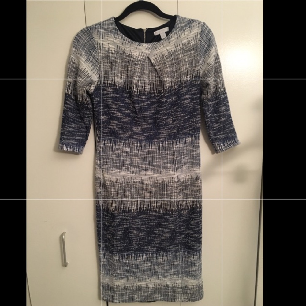 Blue faded dress