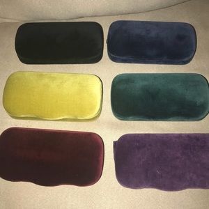 Mustered yellow and purple Gucci’s case