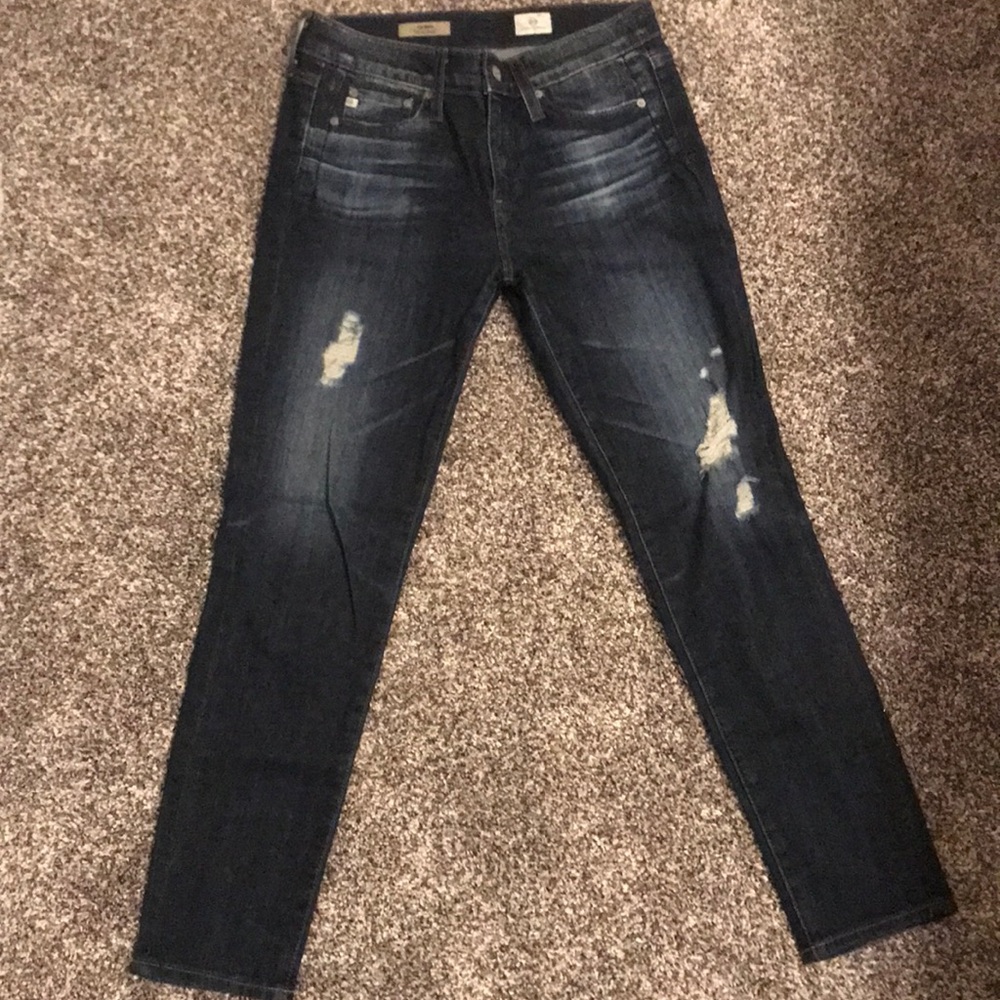 ag jeans - the beau “slouchy skinny”