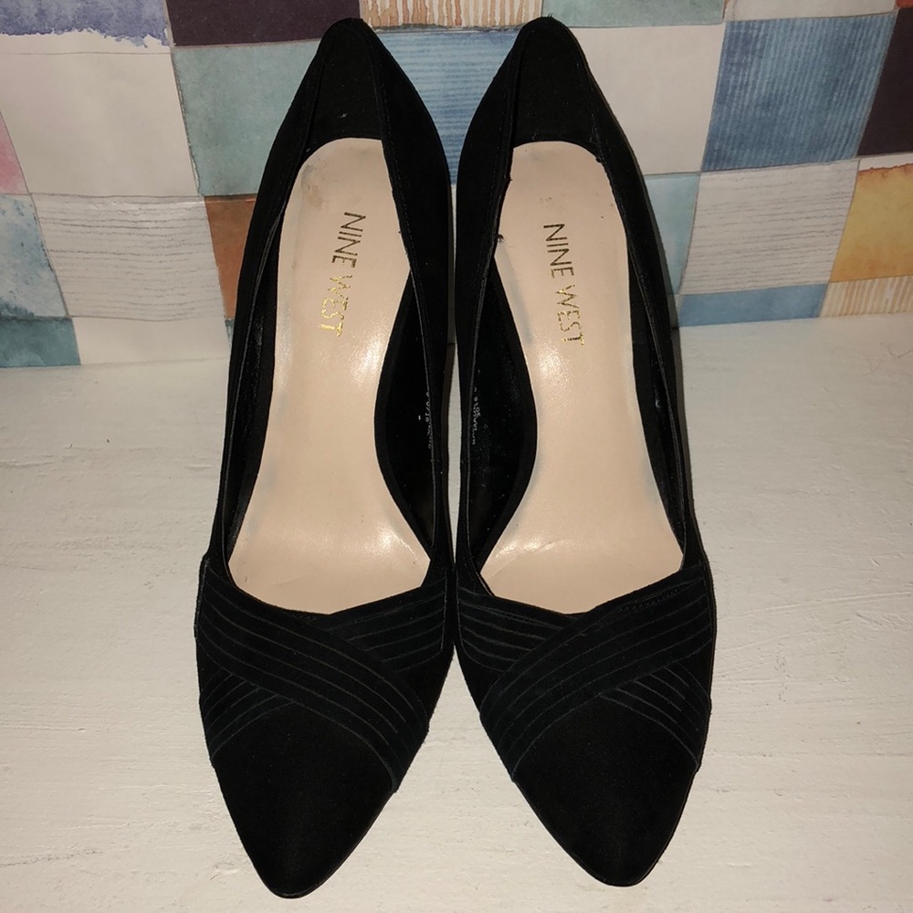 Nine West suede heels - size 6.5