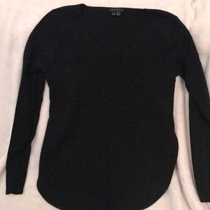 Theory Crew Neck Black Sweater