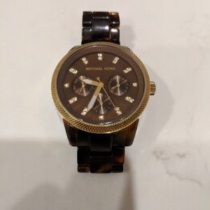 Michael Kors Tortoise Shell watch