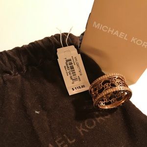 Authentic Michael Kors Rose Gold Ring