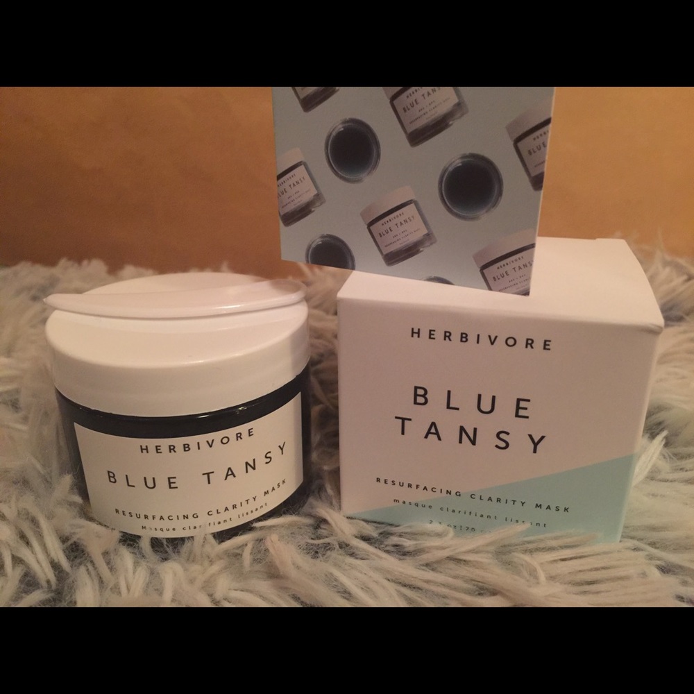Blue Tansy clarifying mask from HERBIVORE
