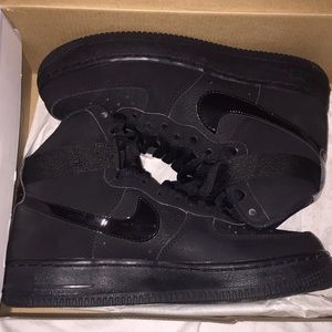 Black Hightop Air Force 1