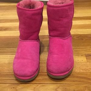 Pink UGG Boots Size 4