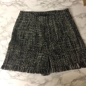 Zara Tweed Shorts
