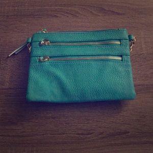 NWOT! Small teal crossbody
