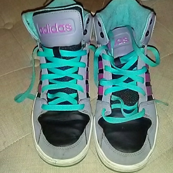 Girls hi top addidas - Picture 2 of 3