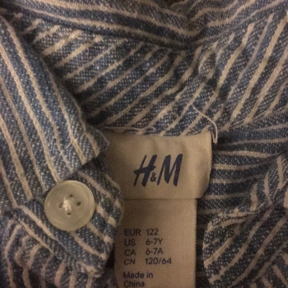 H&M girls button up - Picture 2 of 3