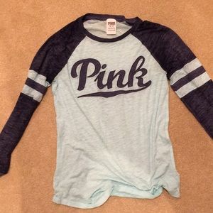 PINK baseball tee