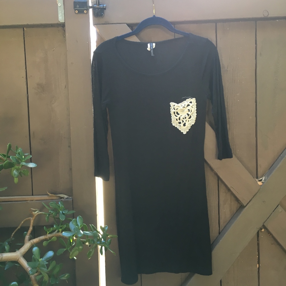 Black Shop the Trends Tunic Dress