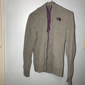 North Face zip up