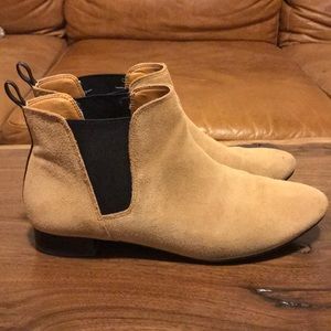 J Crew Suede Chelsea Bootie