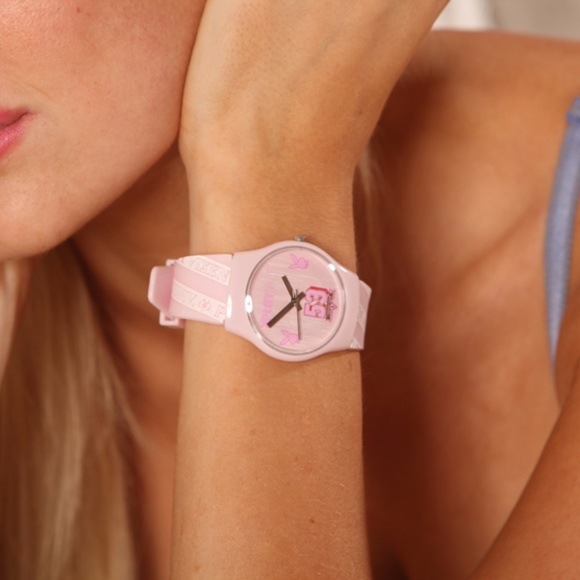 Playboy Watch Pink Varsity Vixen Casual Gift Box main image 5