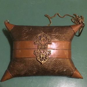 Indian brass/copper purse!