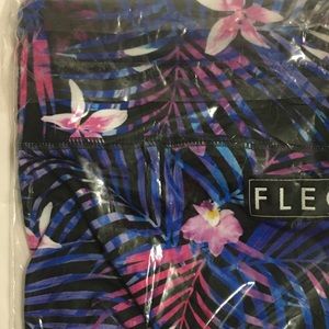 FLEO Blue Palm shorts XL