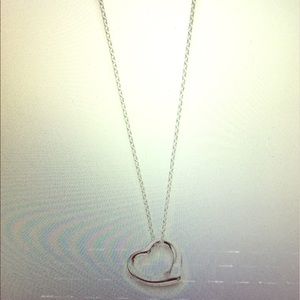Tiffany's Elsa Peretti Open Heart Necklace
