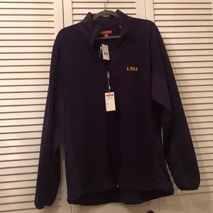LSU PURPLE zip up