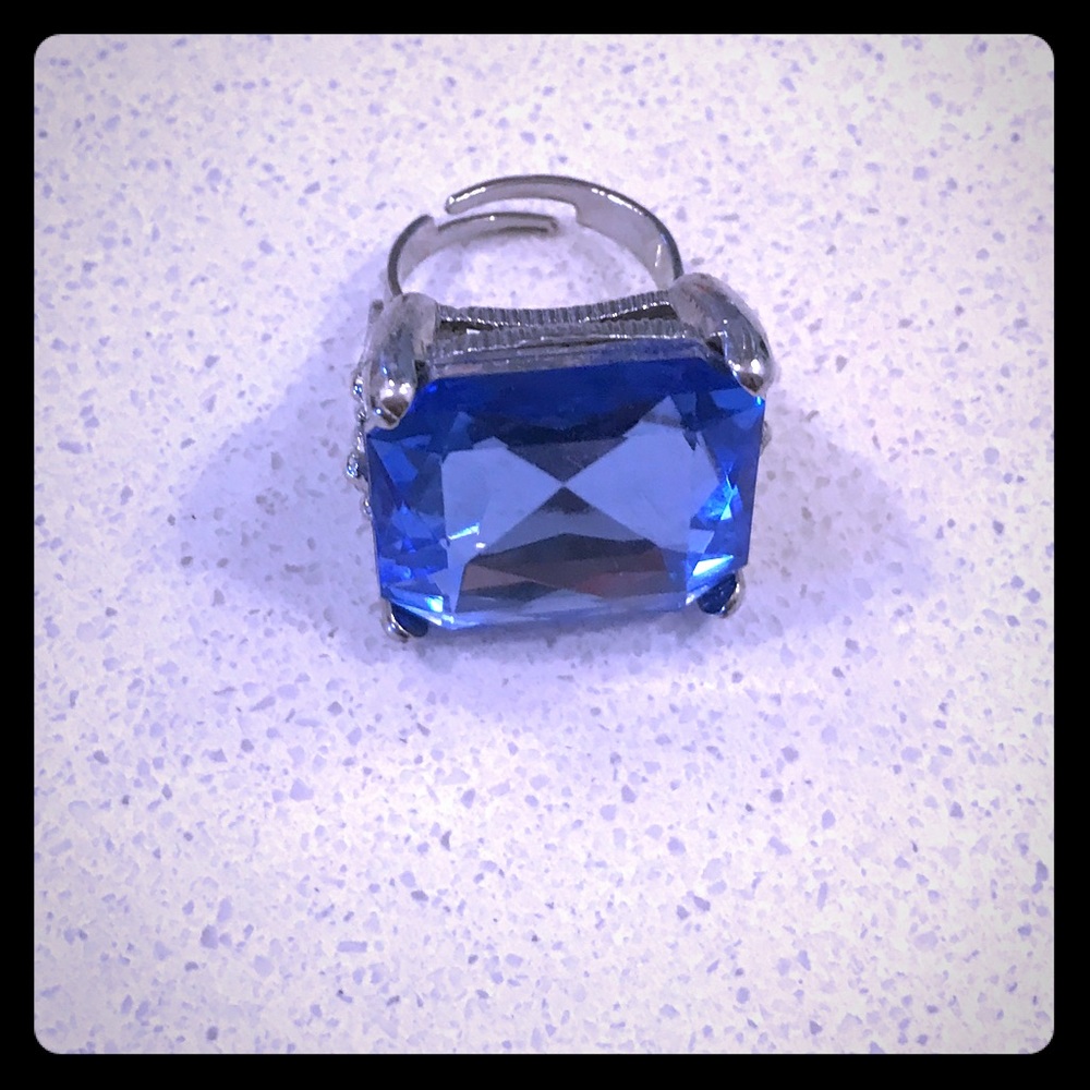 Large costume jewelry ring