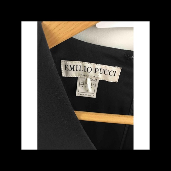 Emilio Pucci black and white wool dress - Picture 4 of 7