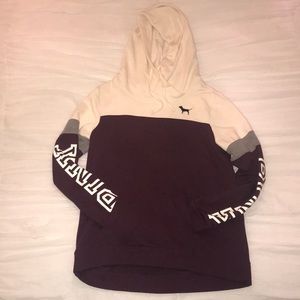 PINK cowl neck pullover