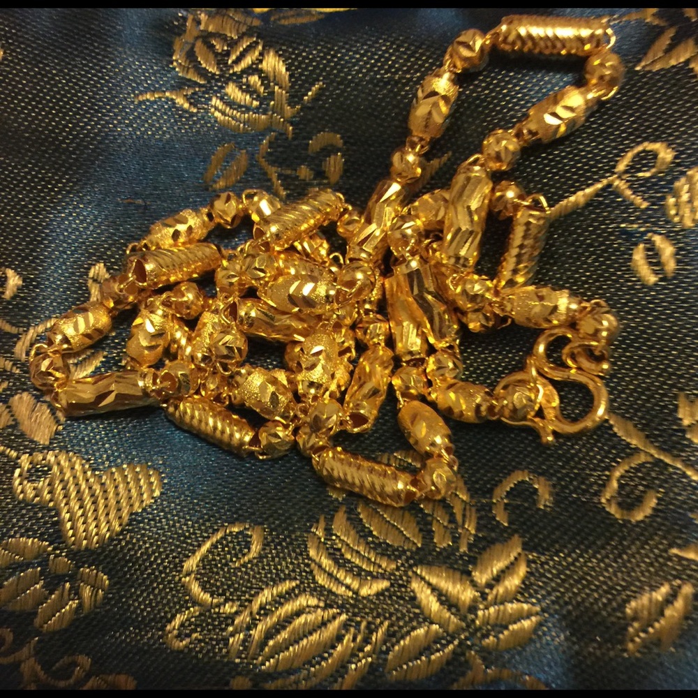 Sold not for sale 24k solid yellow gold - Picture 3 of 7