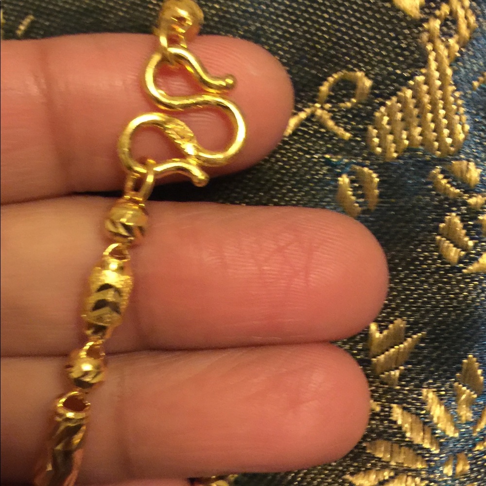 Sold not for sale 24k solid yellow gold - Picture 5 of 7