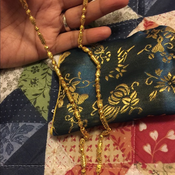 Sold not for sale 24k solid yellow gold - Picture 6 of 7