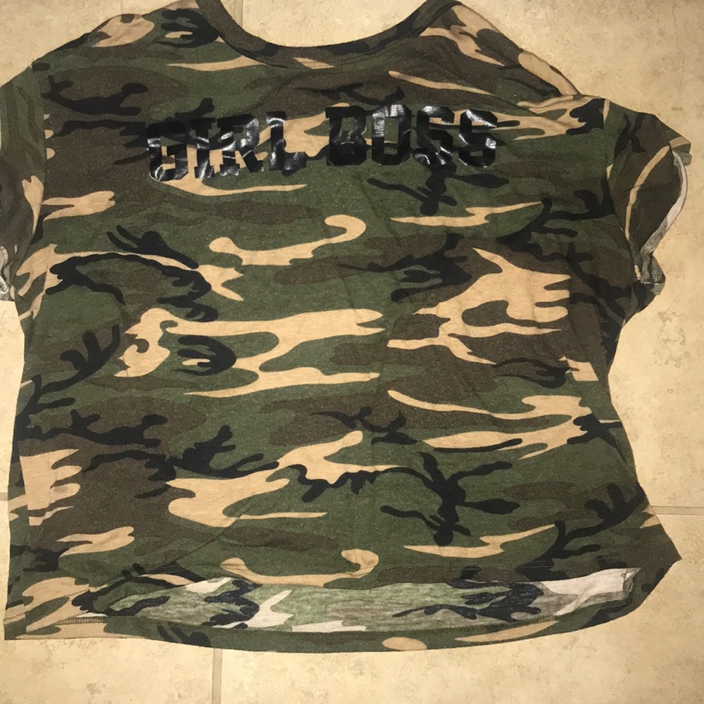 Camo women’s shirt