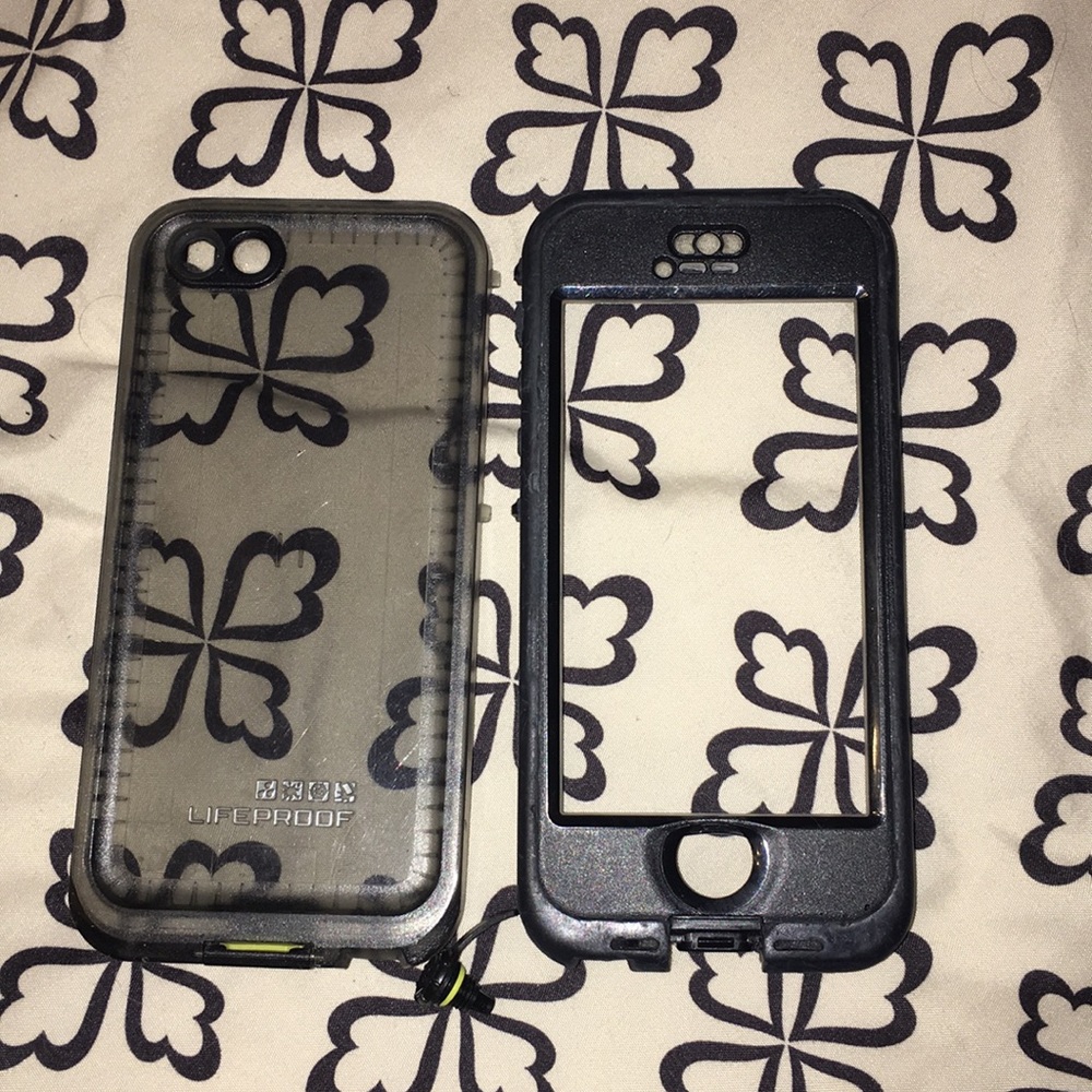 Black life proof iPhone 5