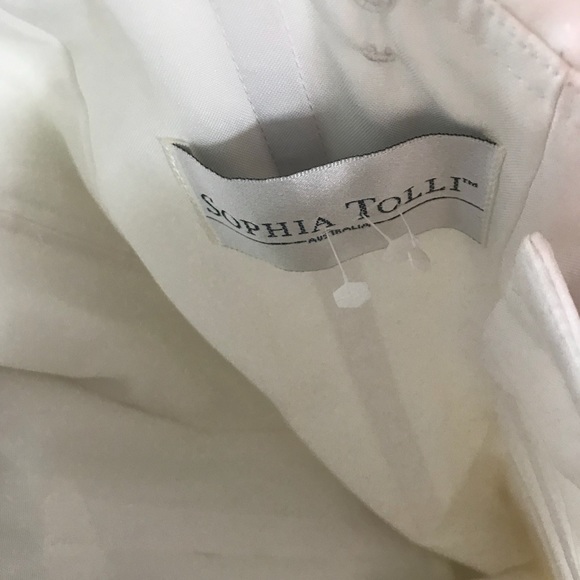 Sophia Tolli wedding gown Egret Y11565 - Picture 7 of 8