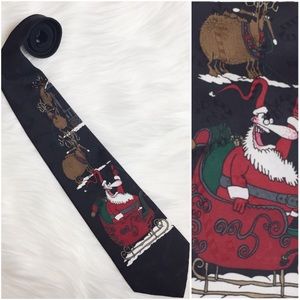 Hallmark Ugly Christmas Santa Tie