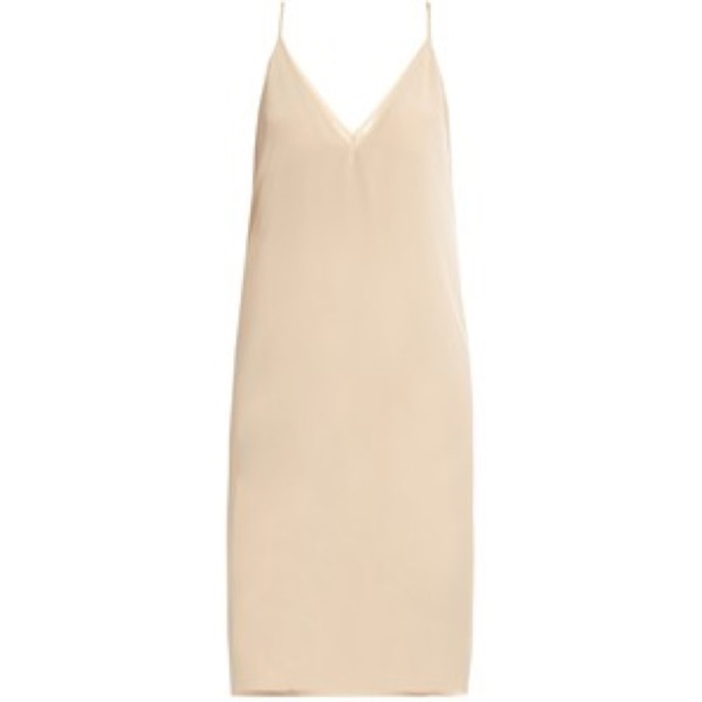 Pale pink slip dress from Fame and Partners