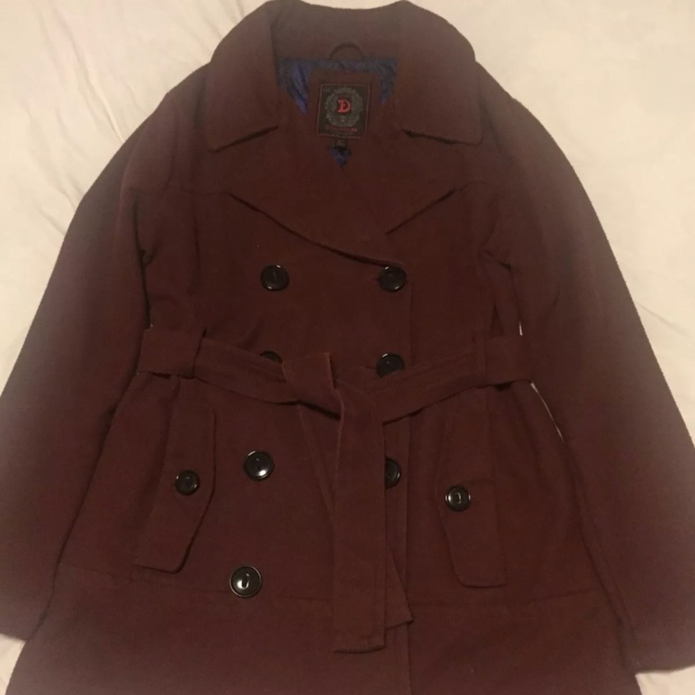 Burgundy Doll House Outerwear jacket